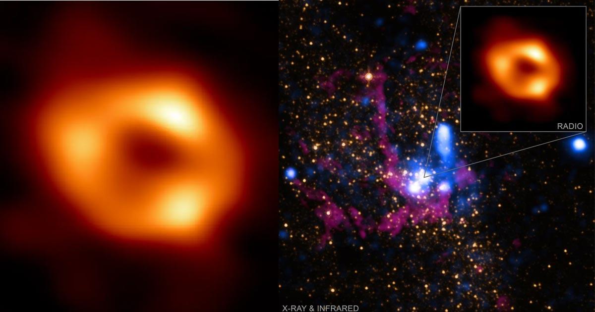 Αυτή είναι η πρώτη φωτογραφία της μαύρης τρύπας στο κέντρο του Γαλαξία μας - Radiolasithi.gr
